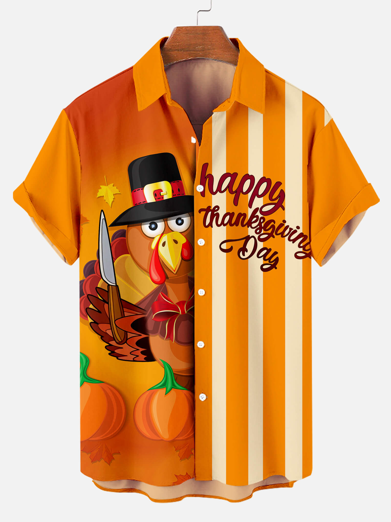 Happy Thanksgiving Day Knife - For Men And Women - Hawaiian Shirt