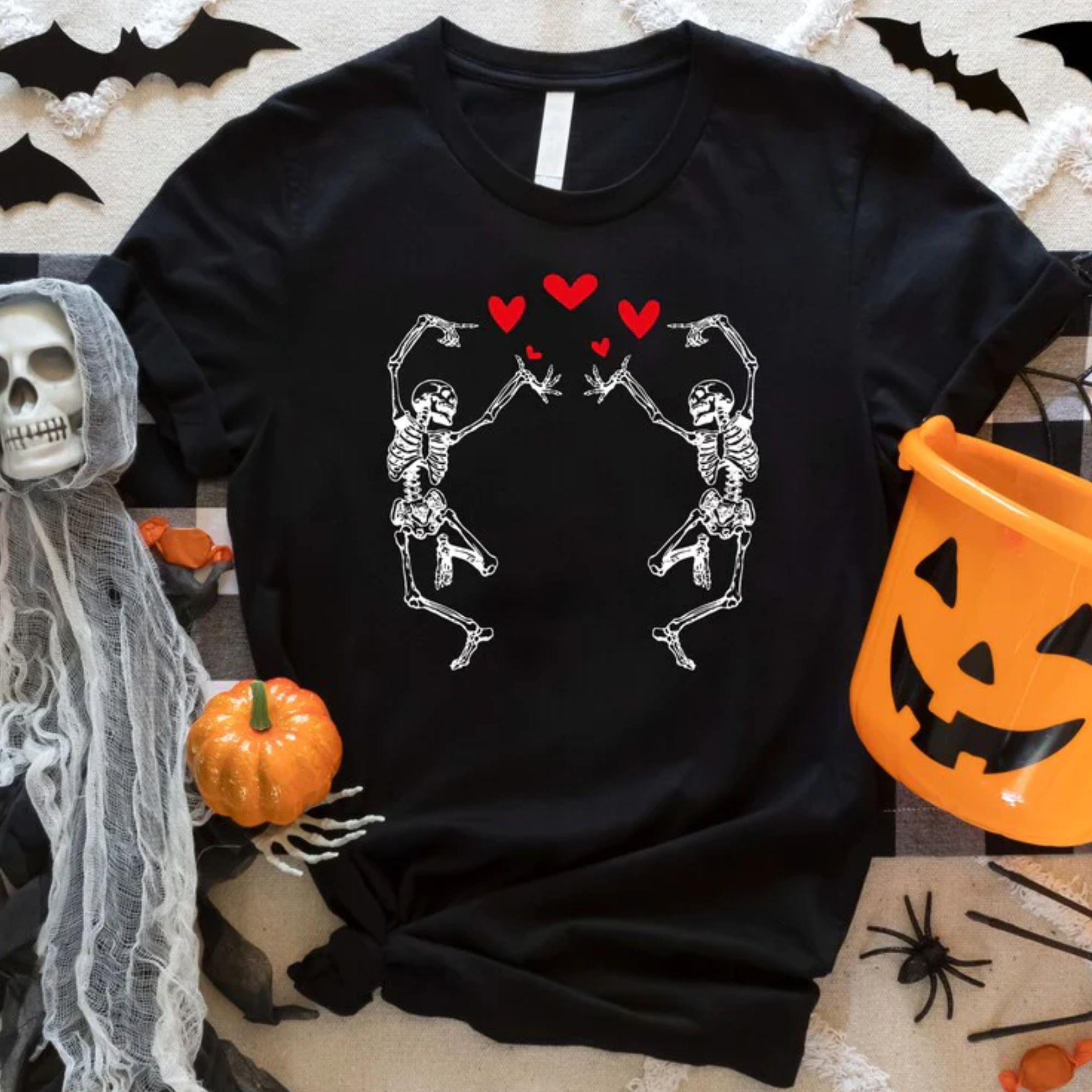 Valentine Funny Dancing Skeleton - Gift For Couple, Wife, Girlfriend - Unisex Shirt