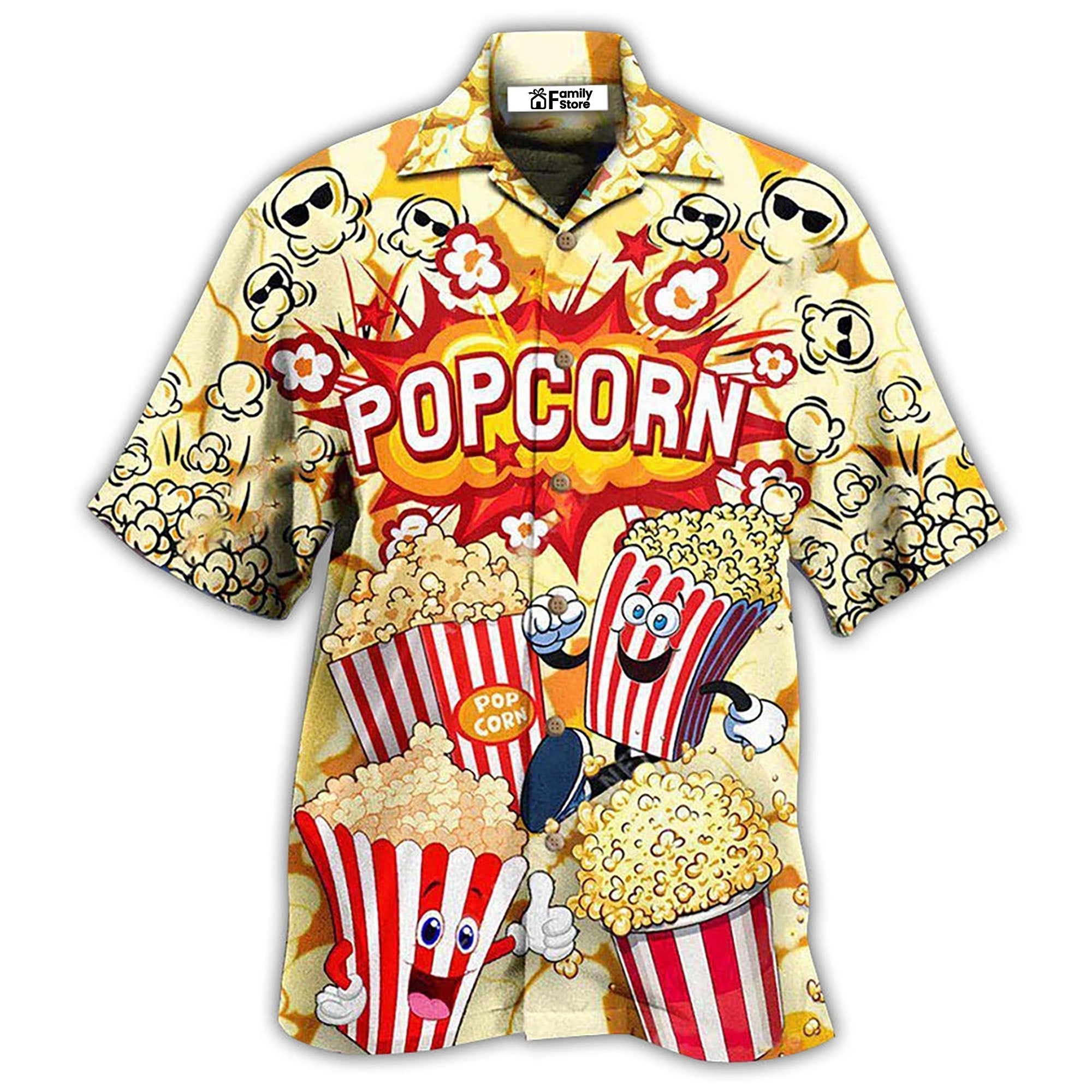 FoodPopcornIsAlwaysTheAnswerBang HawaiianShirt OwlOhh_7640_1