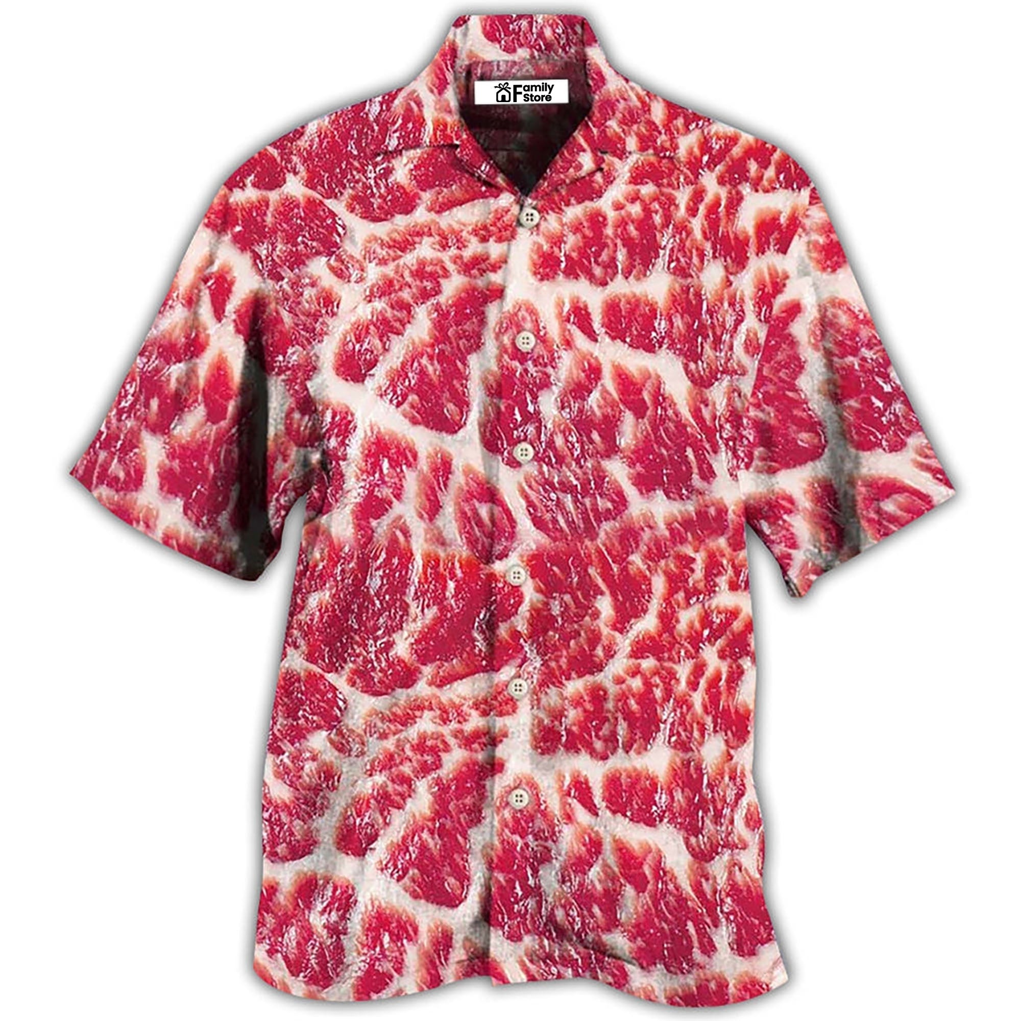 FoodRawMeatStyleFunny HawaiianShirt OwlOhh_3043_1
