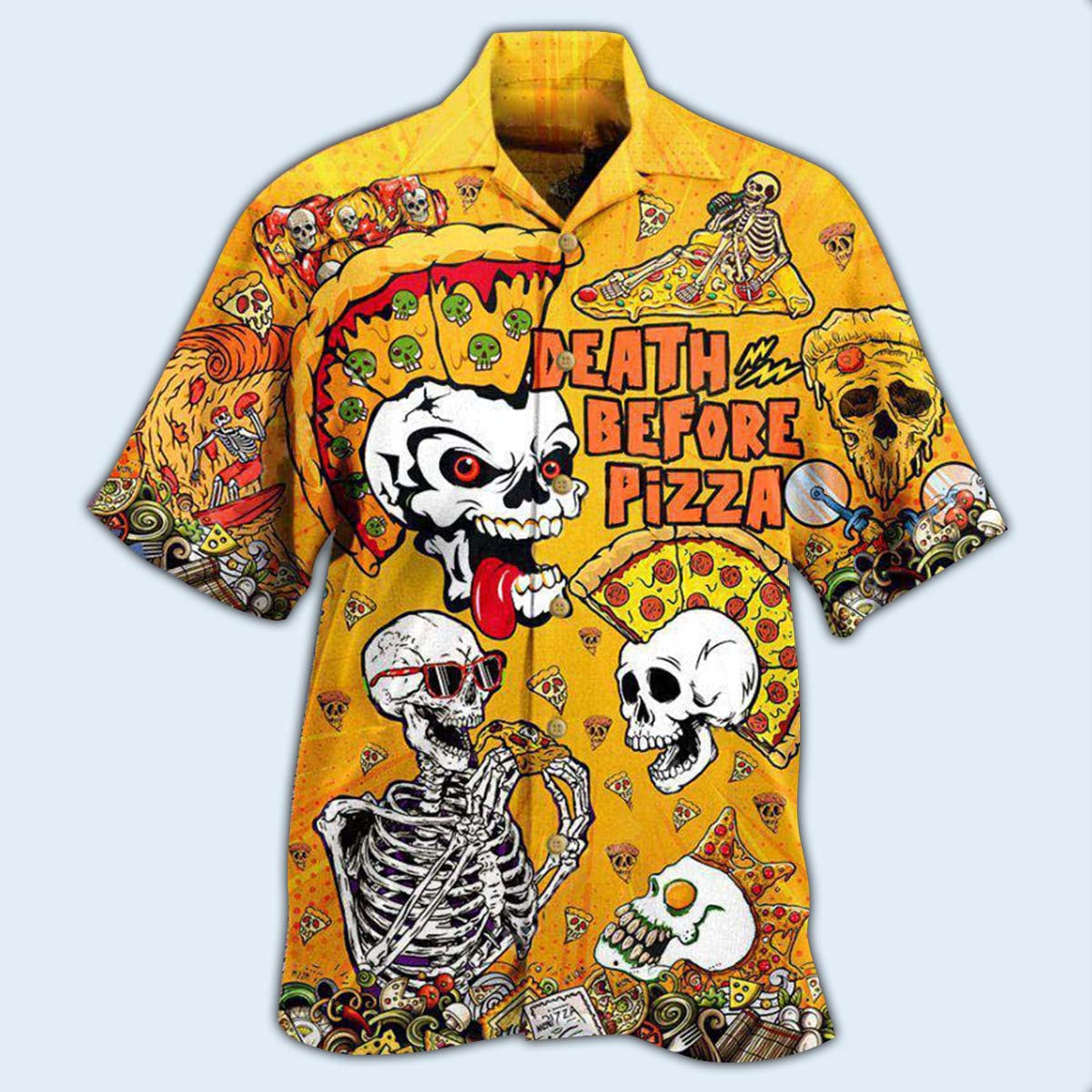 FoodWe_reDeathBeforeNicePizza HawaiianShirt OwlOhh_9695_2