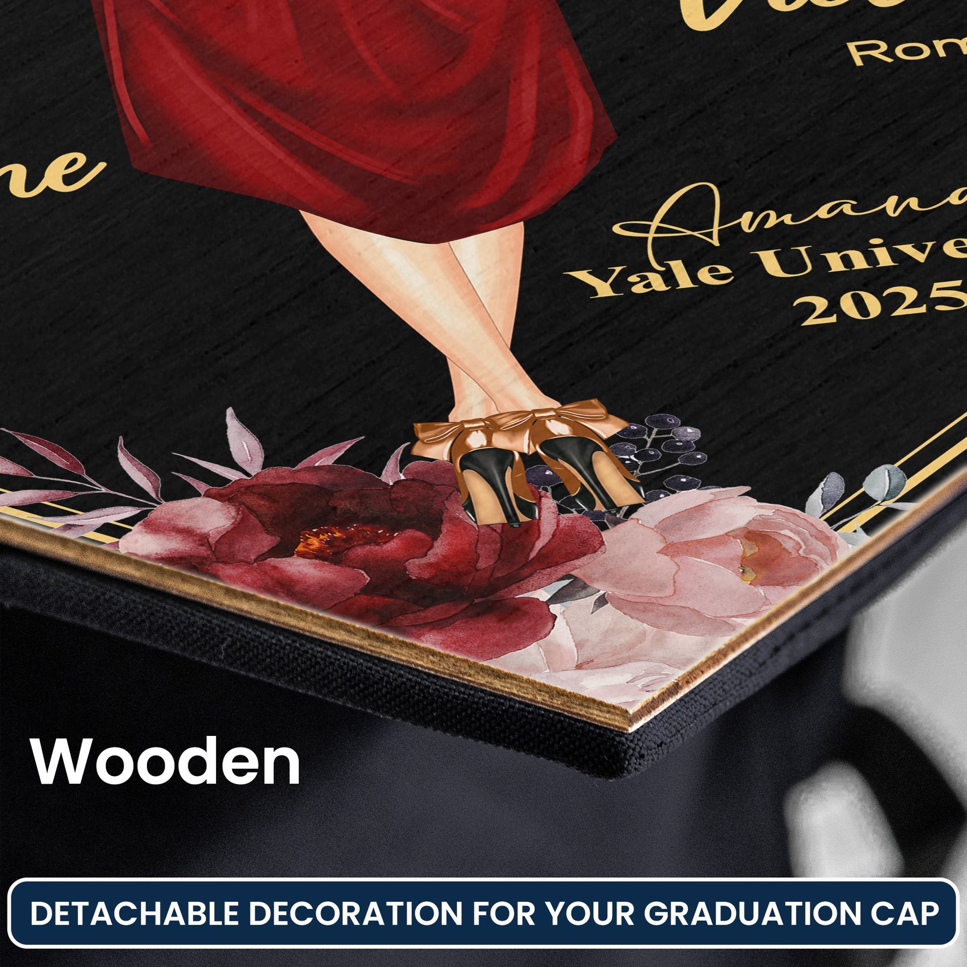 I Am Chosen Created Loved Personalized Graduation Cap Topper 3_96be3718 46a6 4193 87d5 ecd0f2536086