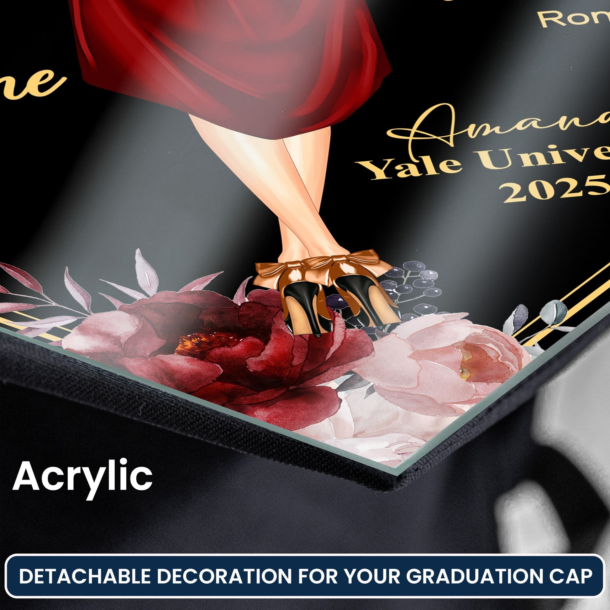 I Am Chosen Created Loved Personalized Graduation Cap Topper 4_35128105 7cfa 458b ae88 4cc2c22cf6d0