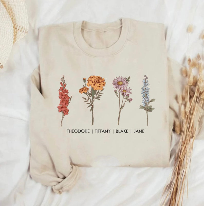 Lovely Flowers For Mother - Gift For Mom - Unisex Shirt