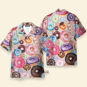 Food Donut Lovely Style - Hawaiian Shirt