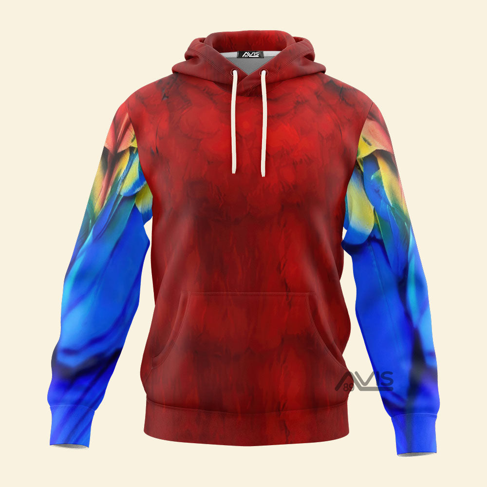 Parrots 3D All Over Printed - Costume Cosplay Hoodie