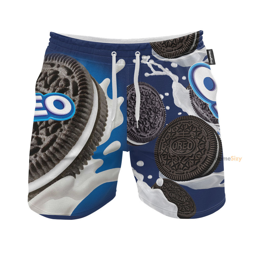 Oreo Cookies Cosplay Costume - Beach Shorts