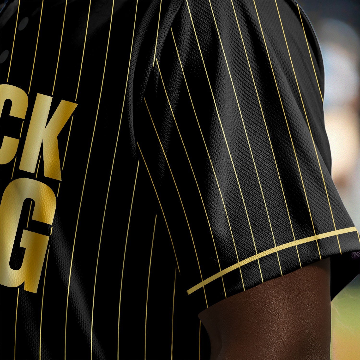 PersonalizedBlackKingBaseballJersey7