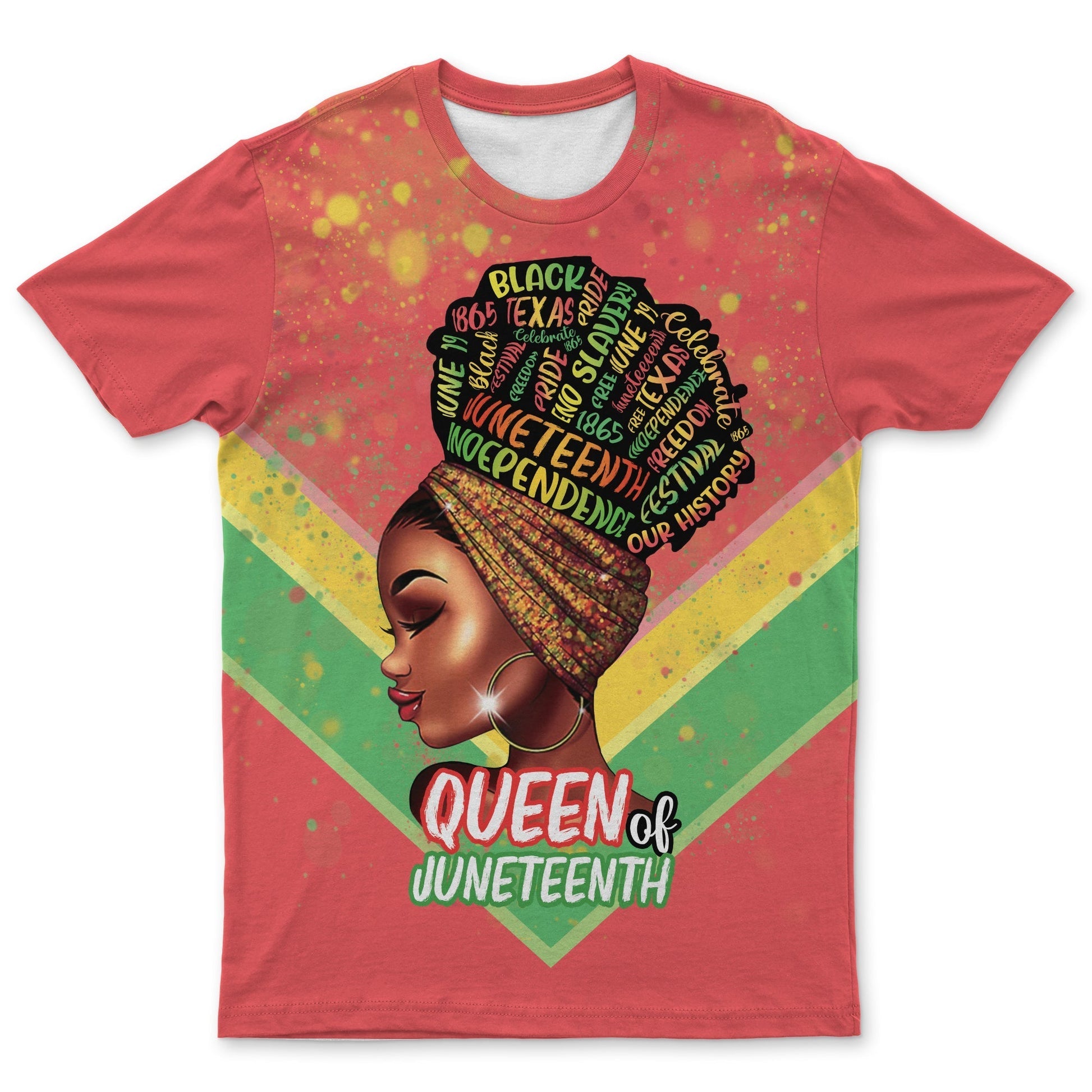 Queen Of Juneteenth 2 T-shirt