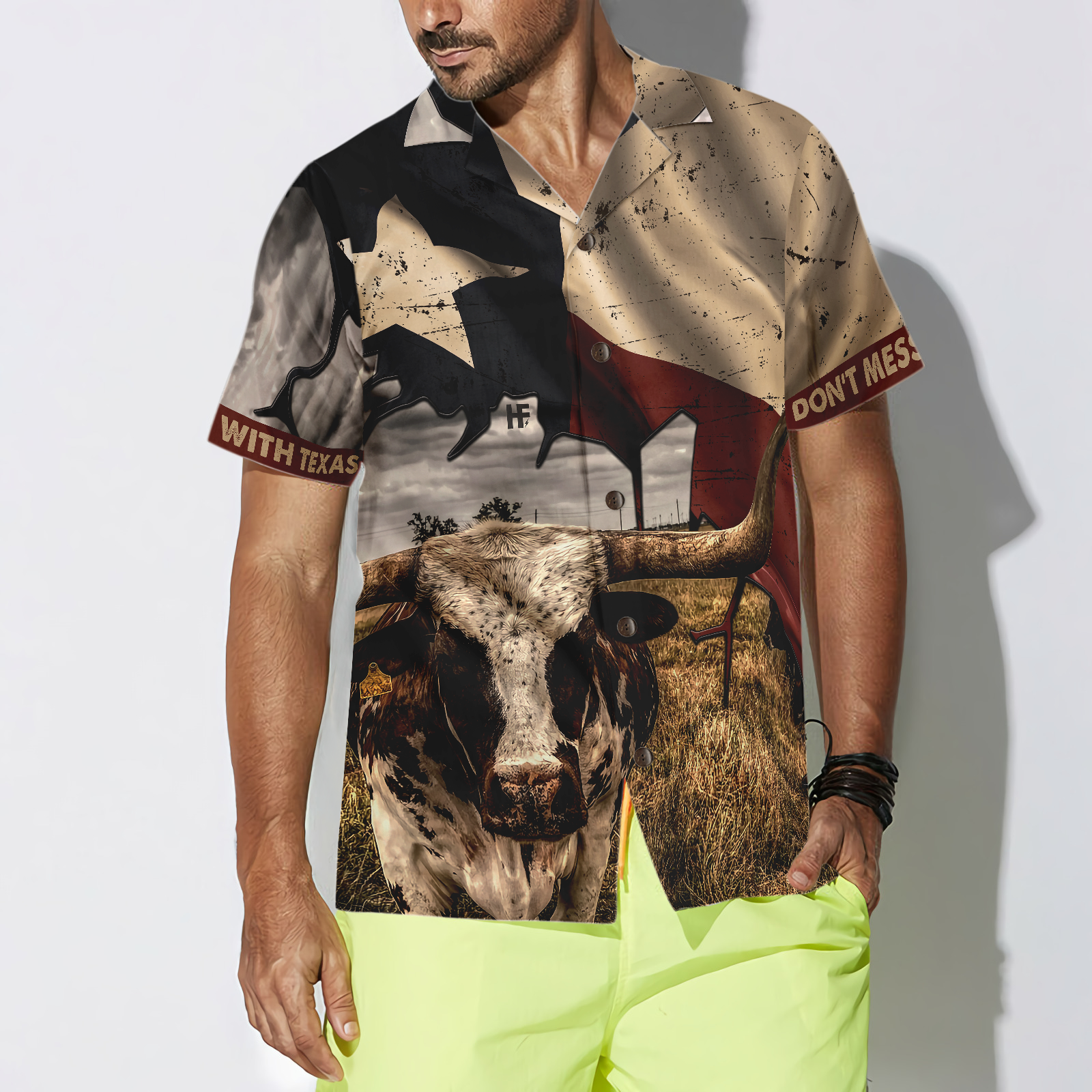 TexasStateMapPatternFlagTexasHawaiianShirt_Don_tMessWithTexasLonghornsShir_4