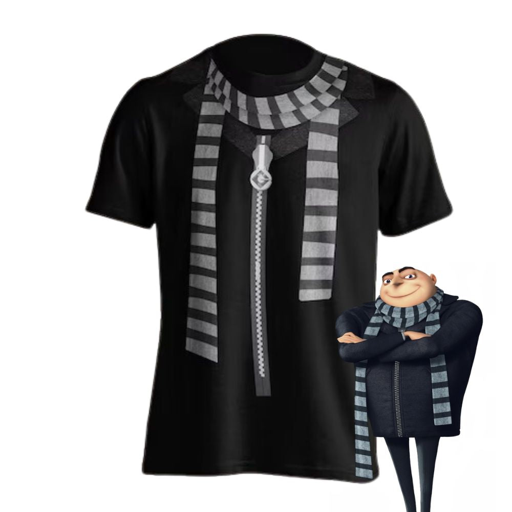 Despicable Me, Gru Costume Printed Cosplay - T-Shirt