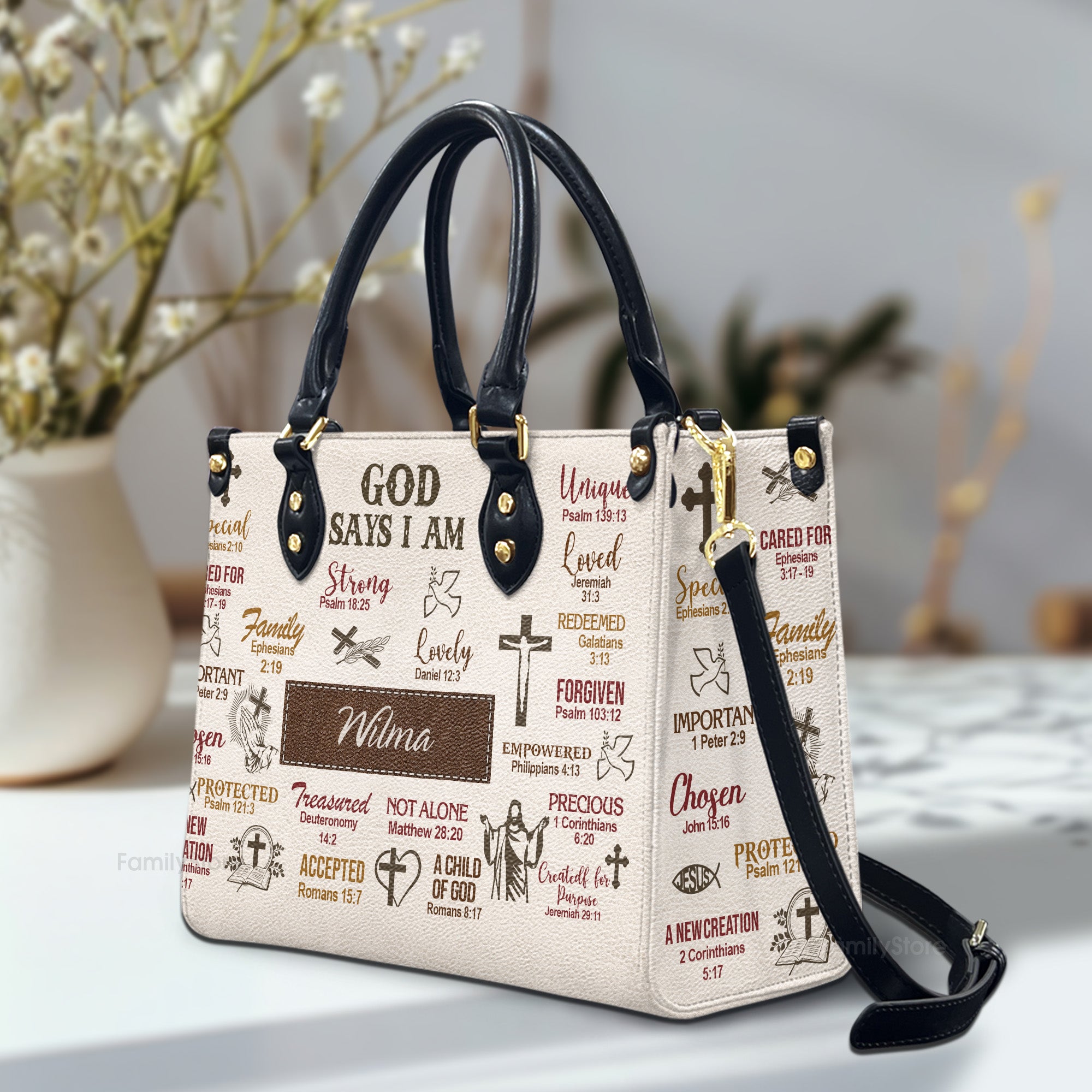 What_God_Says_About_You_ _Scripture_Gifts_For_Women_Of_God_ _Personalized_Leather_Handbag_With_Handle_2
