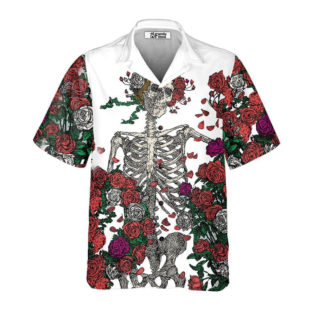 Grateful Dead Skull - Hawaiian Shirt
