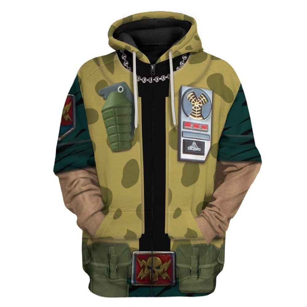 gearhuman 3d cosplay small soldiers commando elite custom fleece hoodies apparel ga05033 3d custom fleece hoodies zip hoodie s 698652
