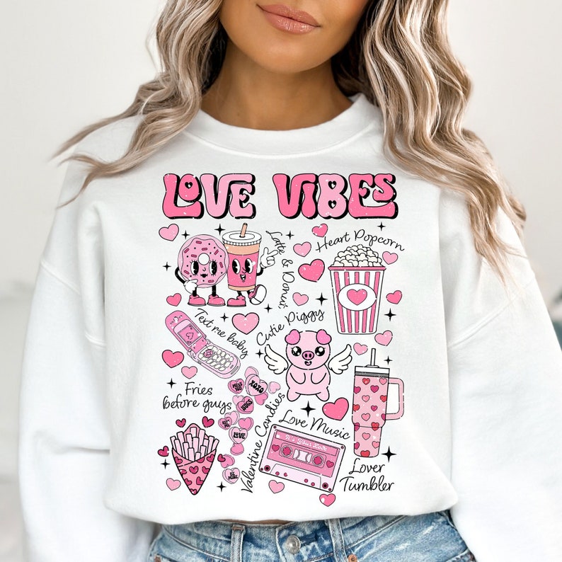 Love Vibes - Valentine Gift For Girlfriend, Wife - Unisex Shirt