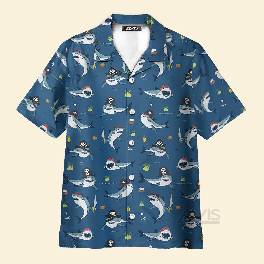 Avis89 Shark Pirates - Hawaiian Shirt