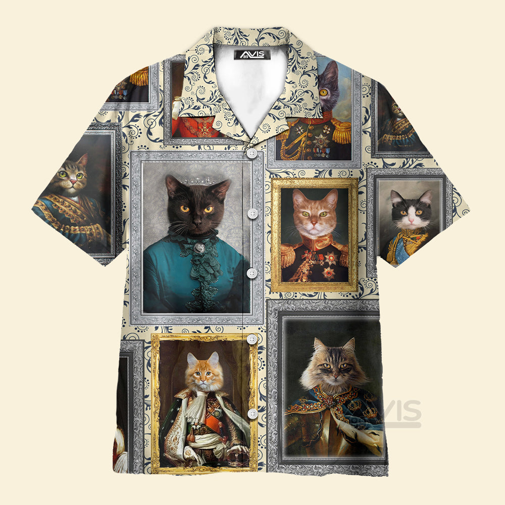 Avis89 Cat Noble Aristocrat Basic - Hawaiian Shirt
