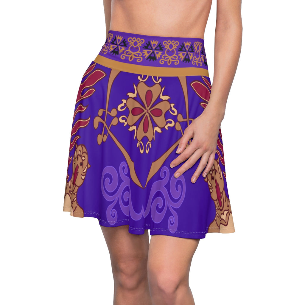 Magic Carpet Aladdin Cosplay Costume - Skater Skirt