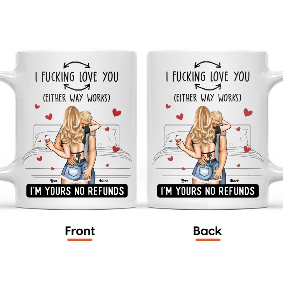 I - Love You (Either Way Works) Love Couples - Gift For Her, Him - Personalized Ceramic Mug
