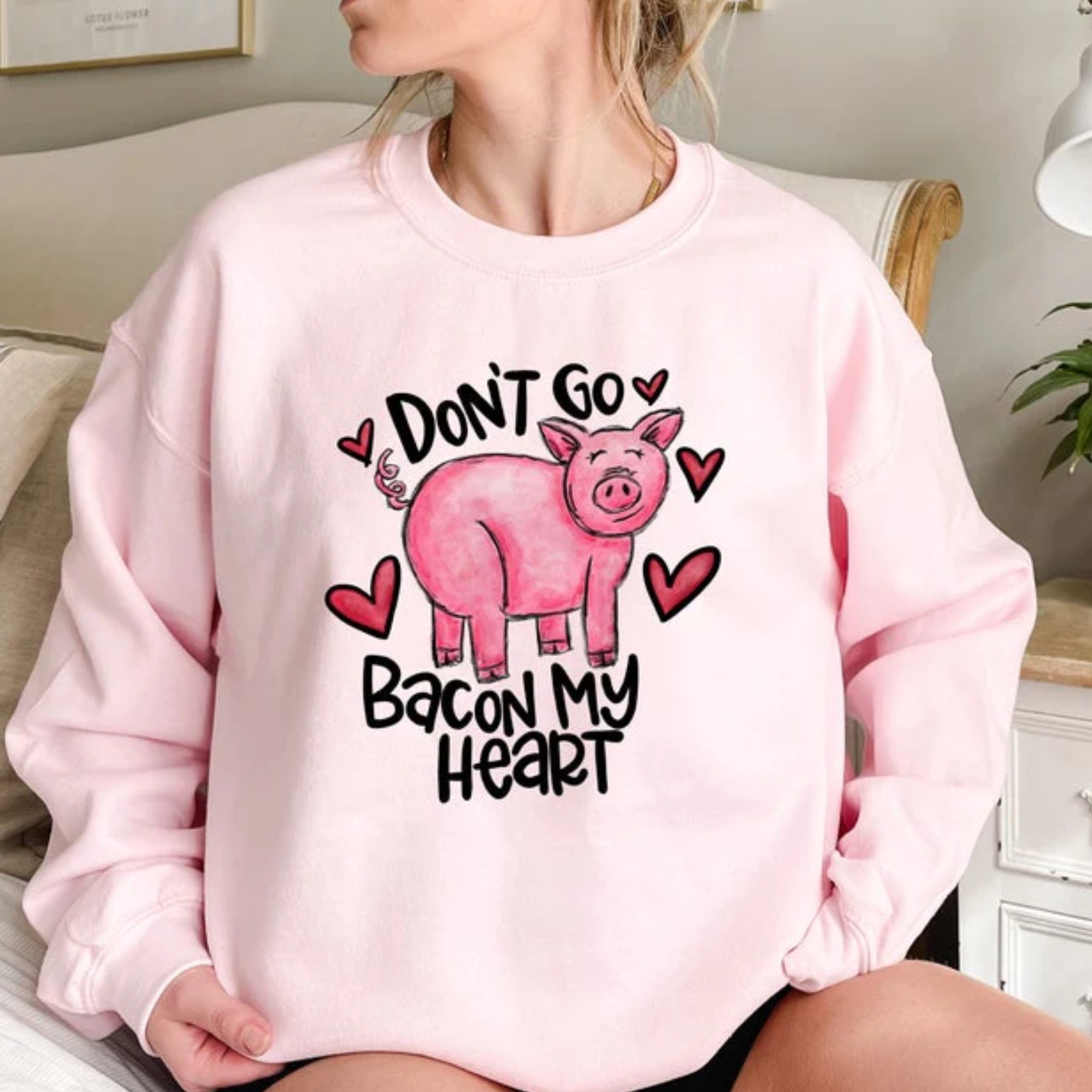 Don't Go Bacon My Heart - Gift For Couple, Wife, Girlfriend - Unisex Shirt