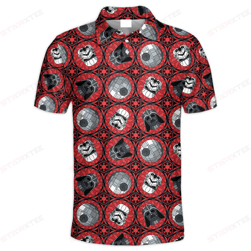 StarWarsRedPatternGiftForFansPoloShirt_8104_1