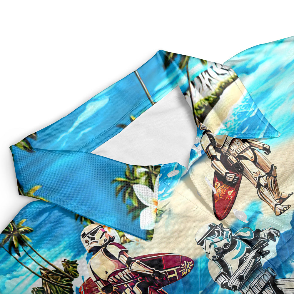 StormtrooperStarwarsSurfing PoloShirt OwlOhh_6522_3