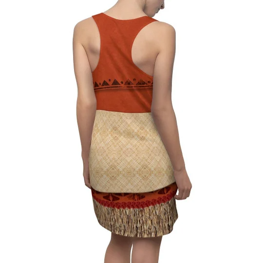 Gramma Tala Moana Cosplay Costume - Racerback Dress