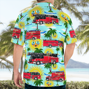 White Bear Lake Fire Department - Hawaiian Shirt Summer Vibes 