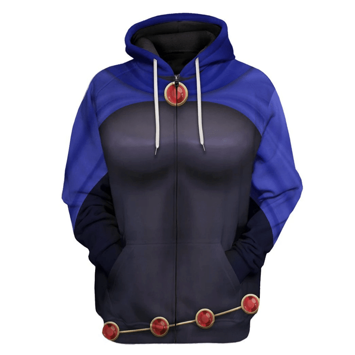 Teen Titan Raven 3D Costume Cosplay - Hoodie