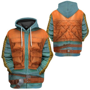 Greedo Star Wars Cosplay 3D Hoodie For Men And Women
