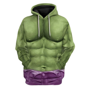 Incredible Hulk Custom Cosplay 3D Hoodie For Men And Women