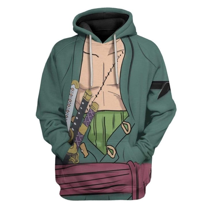 Zoro One Piece - Costume Cosplay Hoodie