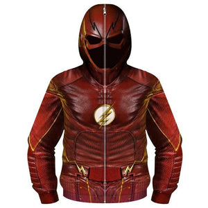 The Flash Costume Cosplay - Kid Hoodie