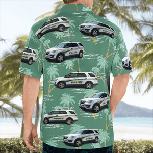 William & Mary Police, Williamsburg, Virginia - Hawaiian Shirt