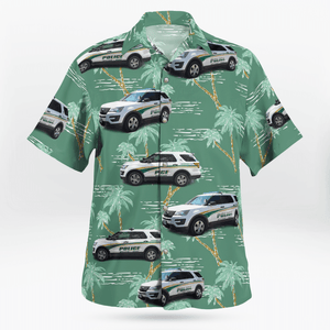 William & Mary Police, Williamsburg, Virginia - Hawaiian Shirt