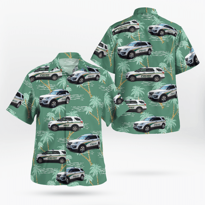 William & Mary Police, Williamsburg, Virginia - Hawaiian Shirt