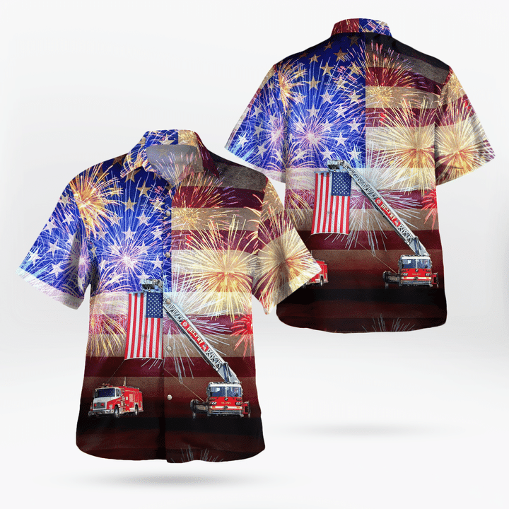 Belfry Volunteer Fire Department, Kentucky 4Th Of July - Hawaiian Shirt