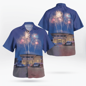 4Th Of July Westerly Police Department - Hawaiian Shirt