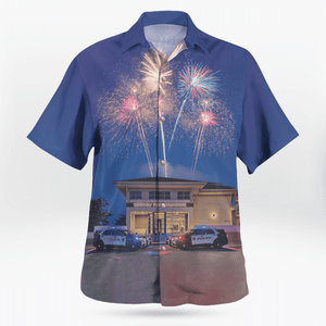 4Th Of July Westerly Police Department - Hawaiian Shirt