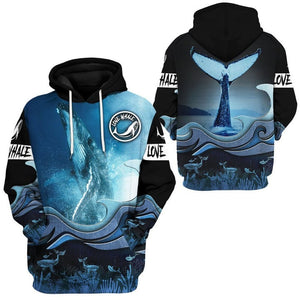 Loving Whale Watching - Hoodie