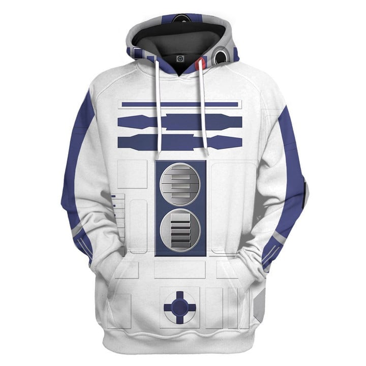 R2D2 - Costume Cosplay Hoodie