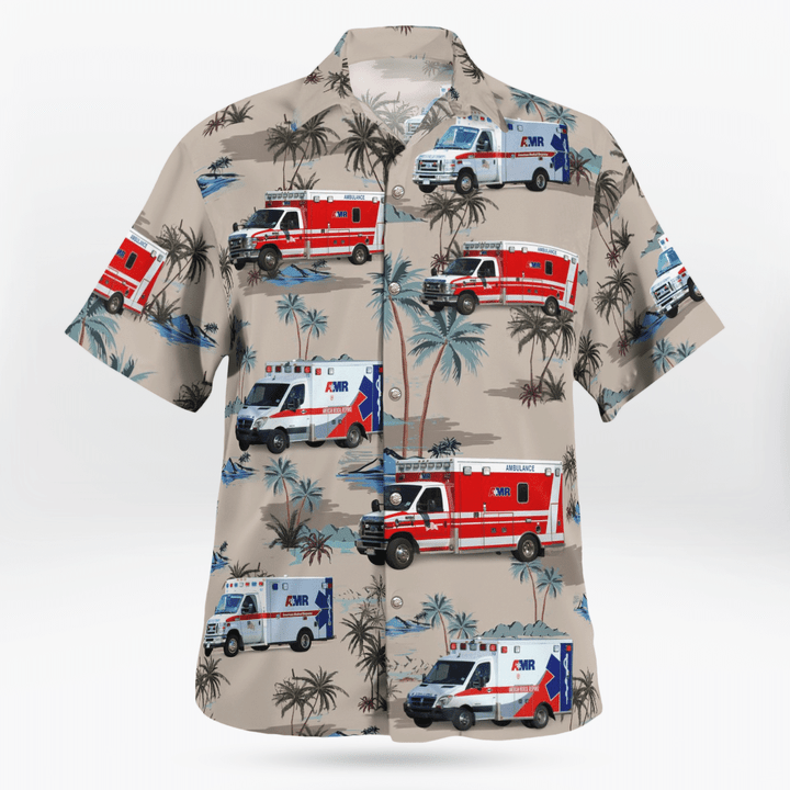 American Medical Response Greenwood Village, Colorado - Hawaiian Shirt