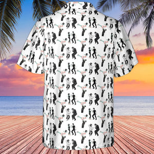 Frankenstein And Bride Dance Movies Dance Scene Mashup - Hawaiian Shirt