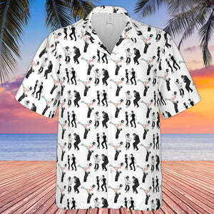 Frankenstein And Bride Dance Movies Dance Scene Mashup - Hawaiian Shirt