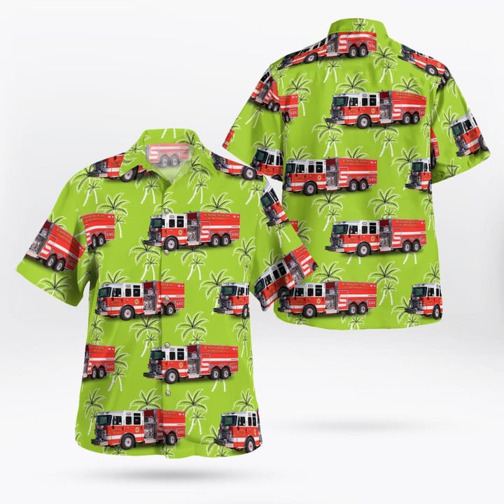 Bennington, Nebraska, Bennington Fire & Rescue - Hawaiian Shirt