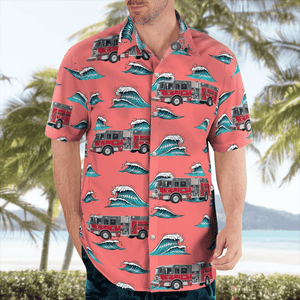 Bennet Fire & Rescue, Nebraska - Hawaiian Shirt