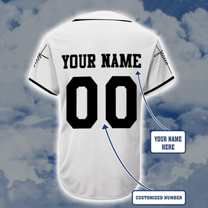 Personalized Jesus Christian And Athletic Style Baseball Jersey For God