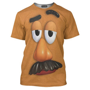 Toy Story Mrs. Potato Head Cosplay Costume - 3D Tshirt