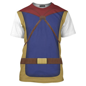 Prince Florian Snow White Costume T-Shirt For Men And Women