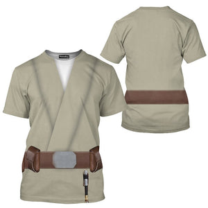 Luke Skywalker Star Wars Costume T-Shirt For Men And Women